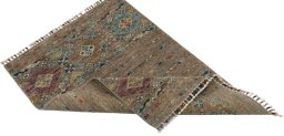 Central medallion detail of New Samarkand rug from Pakistan