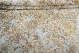 Full view of 1970s Vintage rug from Turkey, 379 × 294 cm in Yellow tones