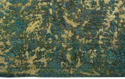 Close-up detail of 1950s Vintage rug from Pakistan showing Wool weave