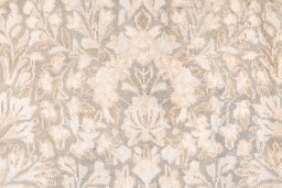 Full view of 1955s Vintage rug from Iran / Persia, 336 × 236 cm in Cream tones