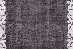 Full view of 1975s Vintage rug from Iran / Persia, 460 × 93 cm in Multi Color tones