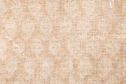 Full view of 1972s Vintage rug from Iran / Persia, 310 × 102 cm in Cream tones