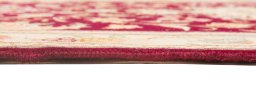 Surface texture of New Tabriz Silk rug with natural Wool and intricate pattern