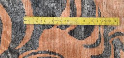 Full view of New Farahan rug from Pakistan, 188 × 112 cm in Yellow tones