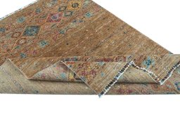 Central medallion detail of New Samarkand rug from Pakistan