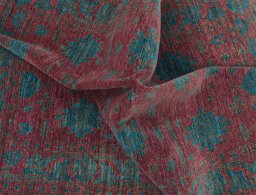 Full view of New Farahan rug from Pakistan, 183 × 127 cm in Red tones