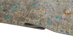 Close-up detail of New Farahan rug from Pakistan showing Wool weave