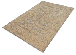 Close-up detail of New Farahan rug from Pakistan showing Wool weave