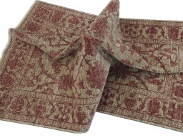 Full view of New Farahan rug from Pakistan, 186 × 115 cm in Beige tones