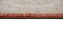 Close-up detail of New Farahan rug from Pakistan showing Wool weave