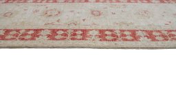 Close-up detail of New Farahan rug from Pakistan showing Wool weave