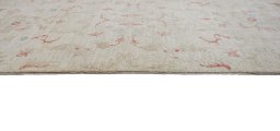 Close-up detail of New Farahan rug from Pakistan showing Wool weave