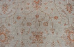 Close-up detail of New Farahan rug from Pakistan showing Wool weave