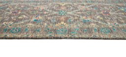 Close-up detail of New Farahan rug from Pakistan showing Wool weave