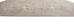 Close-up detail of New Farahan rug from Pakistan showing Wool weave