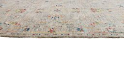 Close-up detail of New Farahan rug from Pakistan showing Wool weave