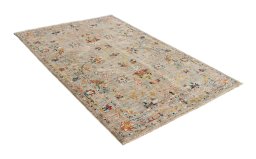 Close-up detail of New Farahan rug from Pakistan showing Wool weave