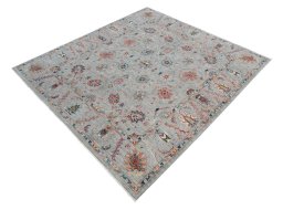 Close-up detail of New Farahan rug from Pakistan showing Wool weave