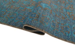 Close-up detail of New Farahan rug from Pakistan showing Wool weave