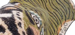 Close-up detail of New Farahan rug from Pakistan showing Wool weave