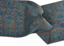 Full view of New Farahan rug from Pakistan, 240 × 79 cm in Brown tones