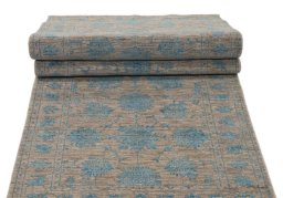 Central medallion detail of New Farahan rug from Pakistan