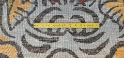 Full view of New Farahan rug from Pakistan, 185 × 113 cm in Multi Color tones