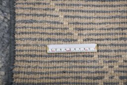 Close-up detail of New Morocco rug from Pakistan showing Wool weave