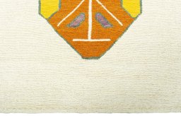 Central medallion detail of New Kilim Dastan rug from Turkey