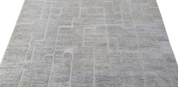 Surface texture of New Morocco rug with natural Wool and intricate pattern