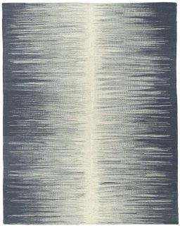 Full view of New Kilim Kiasar rug from Turkey, 197 × 156 cm in Gray tones