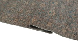 Close-up detail of New Farahan rug from Pakistan showing Wool weave