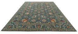 Surface texture of New Haj-jalili rug with natural Wool and intricate pattern