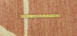 Full view of New Morocco rug from Pakistan, 245 × 176 cm in Yellow tones