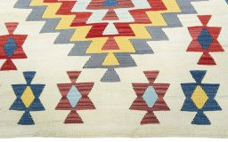 Central medallion detail of New Modern Design rug from Turkey
