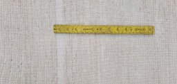 Full view of New Morocco rug from Pakistan, 241 × 179 cm in Beige tones