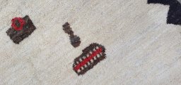 Central medallion detail of New Morocco rug from Pakistan