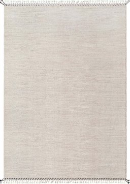 Full view of New Morocco rug from Pakistan, 300 × 209 cm in Beige tones
