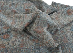 Full view of New Farahan rug from Pakistan, 369 × 277 cm in Gray tones