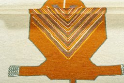 Full view of New Kilim Dastan rug from Turkey, 143 × 81 cm in Multi Color tones