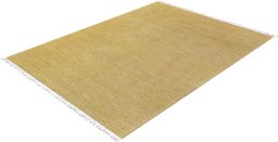 Close-up detail of New Morocco rug from Pakistan showing Wool weave