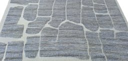 Surface texture of New Morocco rug with natural Wool and intricate pattern