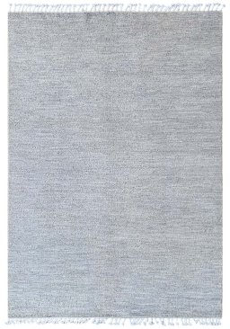 Full view of New Morocco rug from Pakistan, 245 × 173 cm in Beige tones