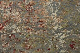 Close-up detail of New Mahli rug from Pakistan showing Wool weave