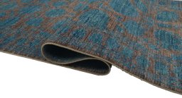 Close-up detail of New Farahan rug from Pakistan showing Wool weave