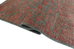 Close-up detail of New Farahan rug from Pakistan showing Wool weave