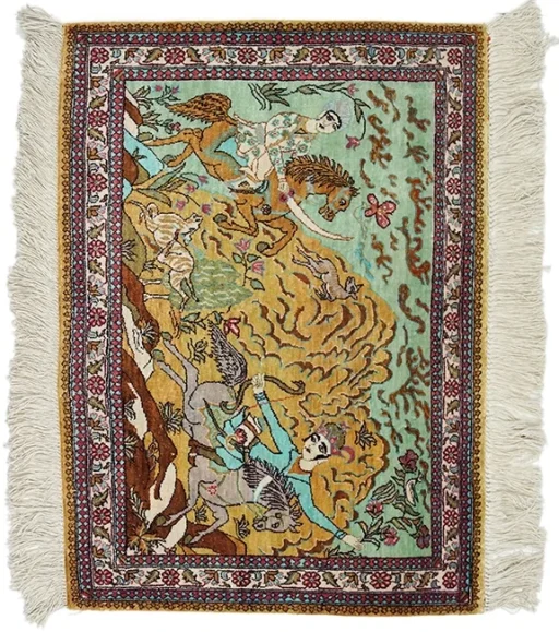 Ghom Old Silk
