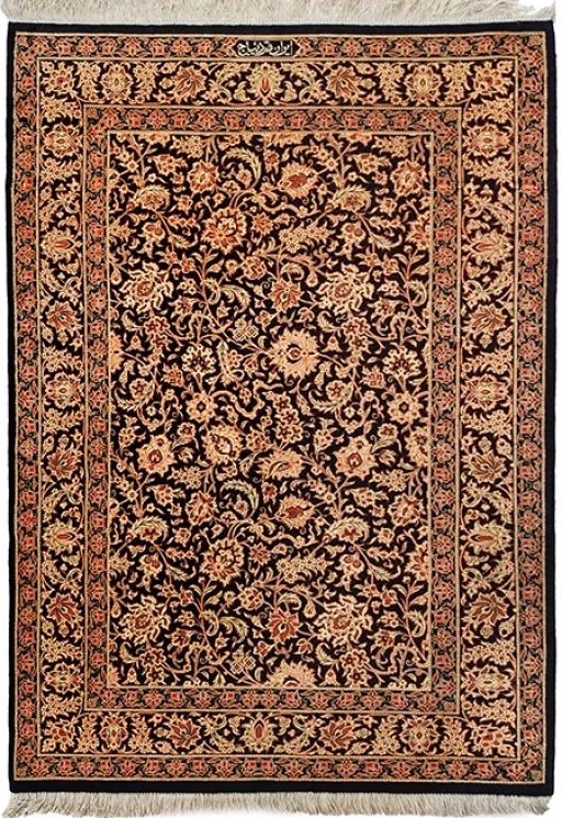 Ghom Silk Signed
