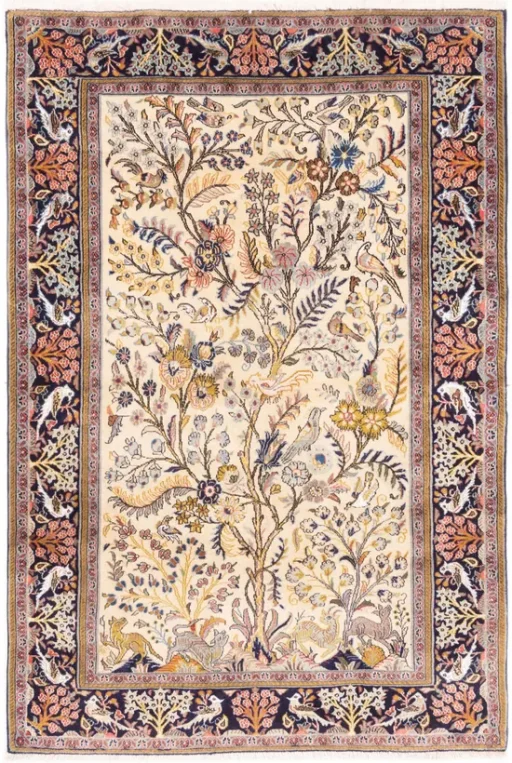 Ghom With Silk