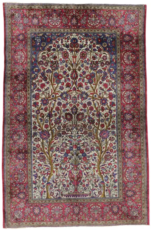 Kashan Antique Silk